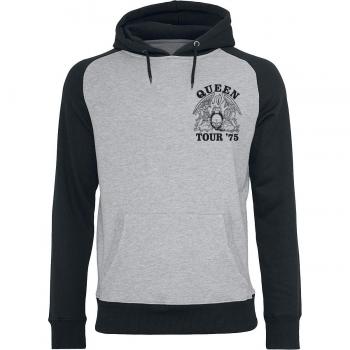 Queen Tour '75 Sudadera con Capucha Gris/Negro XL