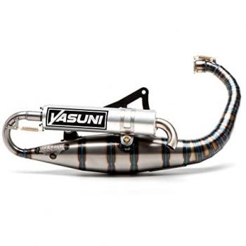 Escape Yasuni Carrera 16 para Yamaha BWS (M.Minarelli Vertical) TUB308, aluminio, silenciador trasero