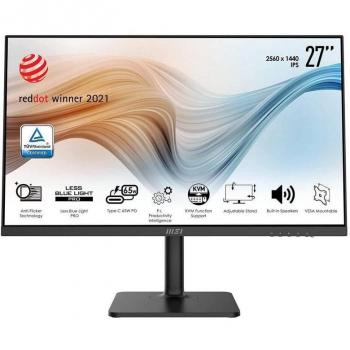 MSI Modern MD272QP 27 IPS WQHD 75Hz HDMI USB-C MM AA LED Monitor