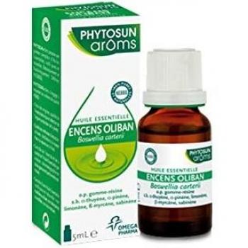 Phytosun Arôms Organic Essential Oil Oliban Incense (Bosweilla carterii) 5ml