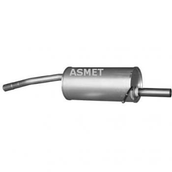 Silenciador trasero ASMET 10.116 para DACIA SANDERO