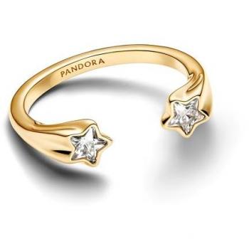 Anillo Abierto Dorado Estrellas Fugaces 58 de Pandora