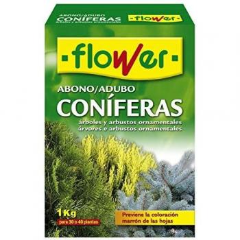 Flower 10518 10518-Abono coníferas y arbustos, 1 kg, No aplica, 7x18x25.5 cm