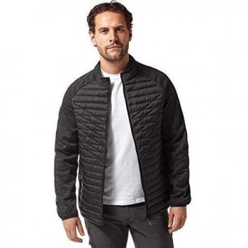 Craghoppers Delta Lite Hybrid Chaqueta, Hombre, Negro, Small