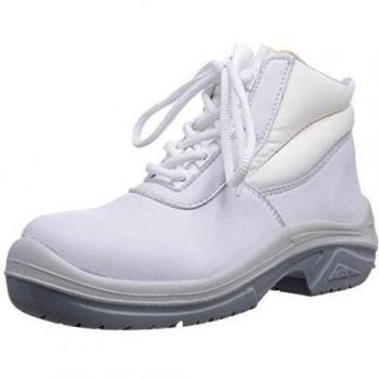 MTS Sicherheitsschuhe  M-White Creon S2  15207 - Zapatos De Seguridad de piel Unisex adulto, color blanco, talla 41