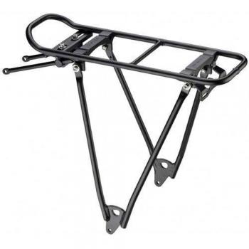 Racktime Fold-IT 20 pulgadas, Portaequipajes, Negro, Talla única, 05410