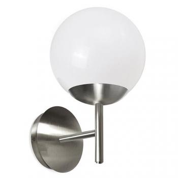 Aplique Novolux Lighting OXY Diámetro 200mm E27 40W Cromo Opal