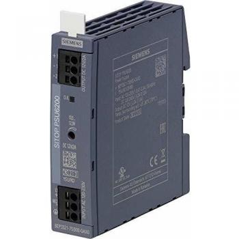 Fuente de alimentación Siemens SITOP 12V 2A 24W con 1 salida, montaje en carril DIN