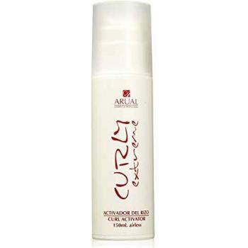 ARUAL Curly Extreme ACTIVADOR DE RIZOS 150ML, ABS, Negro, One Size