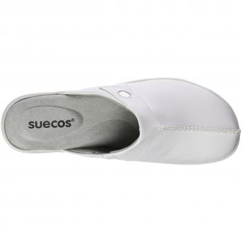 Suecos Vera, Zapatos de Trabajo Mujer, Blanco