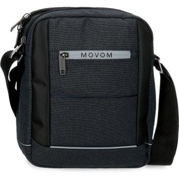 Movom - Bandolera de hombre azul marino con portatablet