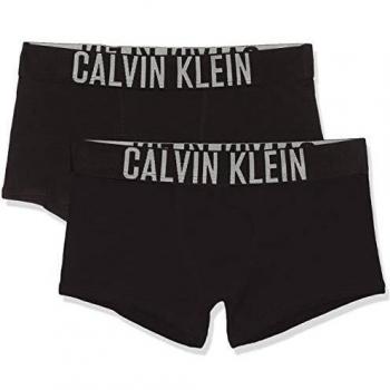 Pack de 2 Boxers Trunks Intense Power Negro para Jóvenes Calvin Klein