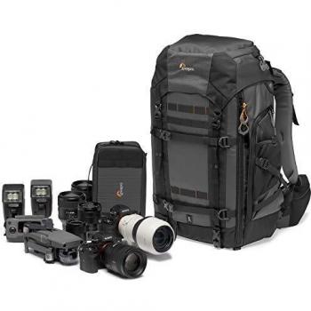Lowepro LP37270-PWW Pro Trekker BP 550 AW II - Mochila para Cámara, para Portátil 15”/iPad, Cámaras Sin Espejo y DSLR, Sony, Canon, Nikon, Gimbal, Dron, DJI Osmo Pro, DJI Mavic Pro, Negro