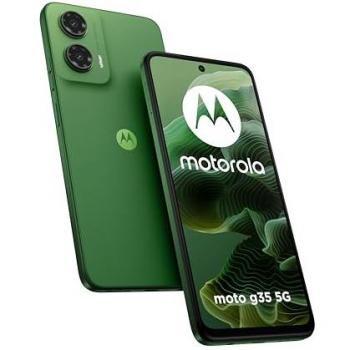 Smartphone Motorola Moto G35 5G Verde 256GB, 4GB RAM, Pantalla 6.72, Doble SIM, Batería 5000 mAh