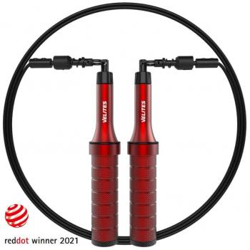Velites Earth 2.0 Jump Rope - Unisex, Red