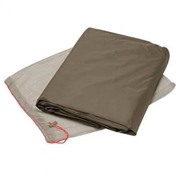 Protector de Suelo Vaude FP Mark UL 3P - Telo para Tienda de Campaña Marrón