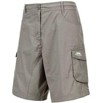 Trespass Nova Pantalón Corto, Mujer, Gris