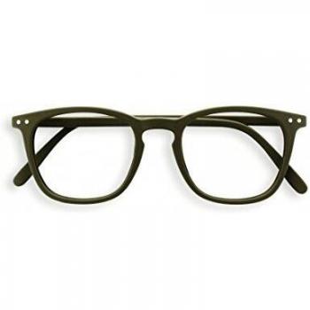 IZIPIZI E LetmeSee Kaki LMSEC25 Men's Eyeglasses Green Size +1.00 (Frame Only) - Blue Light Block Available