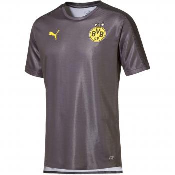 Puma BVB – Stadium with out Logotipo del patrocinador Jersey, Hombre, 753354, Asphalt/Puma Black, Small