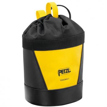 Bolsa de Herramientas Petzl Toolbag 3 - Capacidad 3 Litros, Soporta Hasta 6 Kg, Dimensiones 19 x 14 x 12 cm, Peso 140 g