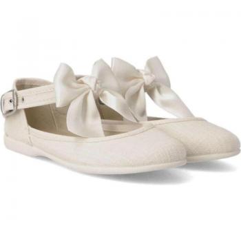 Merceditas y Bailarinas Batilas modelo 191/144/1 para niña en color beige
