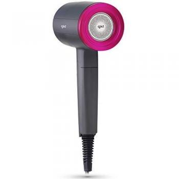 Grunkel GKL - TOPAZ S2100 - Secador de pelo iónico profesional con 2 niveles de velocidad, 3 niveles de temperatura y función aire frío. Incluye concentrador y difusor - 2200W - Negro