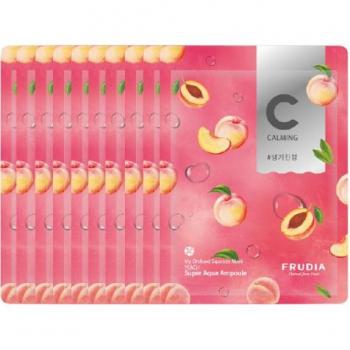 Frudia Peach Brightening Face Sheet Mask