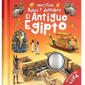 Busca y descubre el Antiguo Egipto (Libro lupa