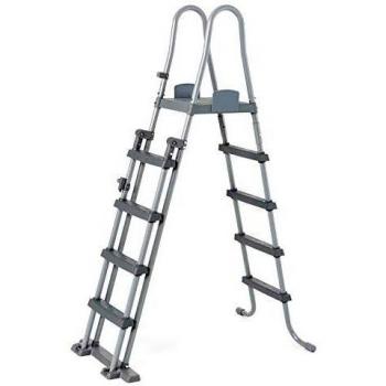 Bestway 58332 - Escalera para Piscina Desmontable 132 cm