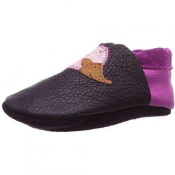 Pololo Igel - Zapatillas de estar por casa para niñas, color berenjena, talla 18/19