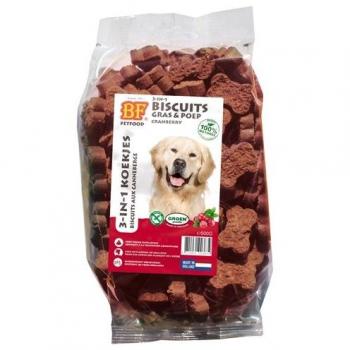 Galletas 3 en 1 para perros con arándano - Biofood 500g