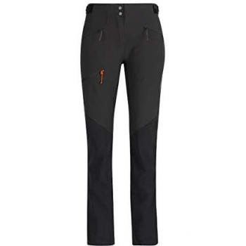 Pantalón de senderismo femenino Courmayeur SO negro 44 (corto)