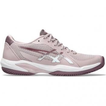 Zapatillas de tenis de mujer ASICS Solution Swift FF 2 Clay Rosa/Blanco, Talla 36