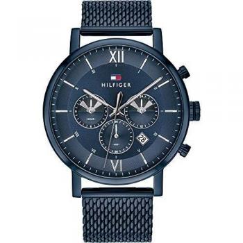 Tommy Hilfiger Reloj Analógico para Hombre de Cuarzo con Correa en Acero Inoxidable 1710397