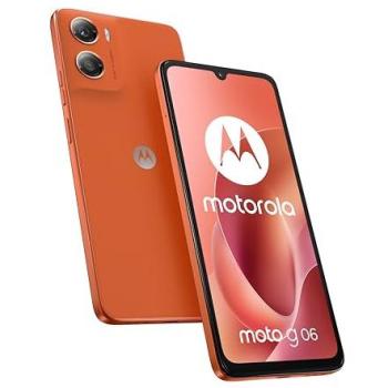 Motorola Moto G06 Smartphone 4GB RAM 256GB Doble SIM 5200mAh Pantalla 6.88 Naranja Arabesque