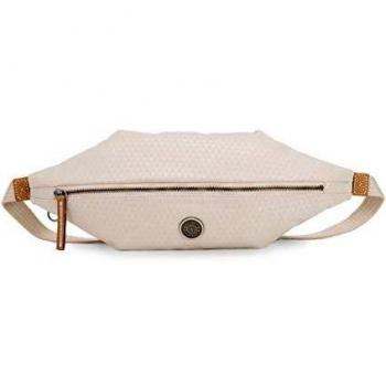 Kipling Edgeland Eyes Wide Open Yoku Medium Crossbody Triangle White