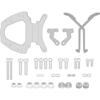 Soporte de maletero superior Givi Monokey y Monolock para scooter SYM Maxsym TL 500 (20-21)
