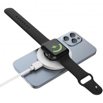 Cargador Inalámbrico Muvit MCWIR0013/ 1xUSB Tipo-C + Cable USB Tipo-C/ 15W