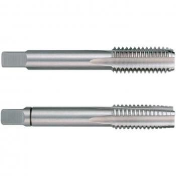 RUKO 236038 - Juego de machos para roscar a mano G DIN 5157 HSS, rectificados. Rosca G 3/8