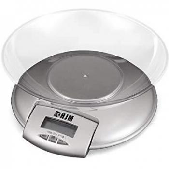 Hjm BCE585 Bácula de Cocina, Plástico, Gris