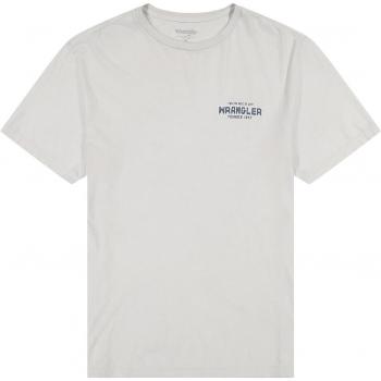 Wrangler Vintage Graphic T-Shirt for Men - Short Sleeve White