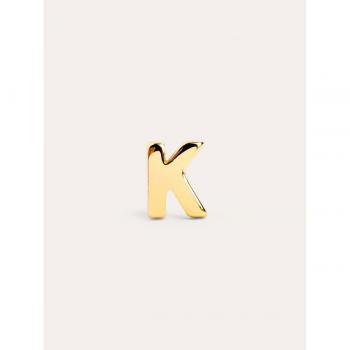 Pendiente Suelto Singularu Letter - Letra K