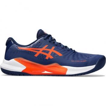 ASICS Gel-Challenger 14 AC Zapatilla Todas Las Superficies Hombres - Azul Oscuro, Naranja