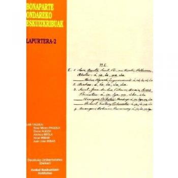 Lapurtera, 2: Bonaparte Ondareko Eskuizkribuak