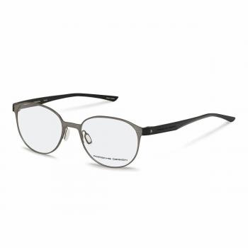 Porsche Design P8345 B Men's Eyeglasses Silver Size 50 - Blue Light Block Available