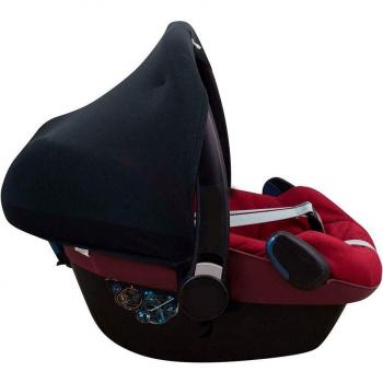 Capota Jyoko para Silla Maxi Cosi Pebble y Bebe Confort - Protección Solar y Viento, compatible con Maxi Cosi Pebble y Bebe Confort, de la serie Jyoko Black