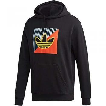 adidas Diag Emb Oth Sudadera, Hombre, Black, L