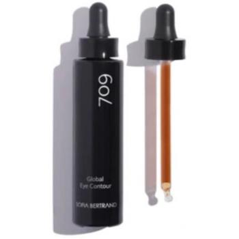 709 Global Eye Contour Booster - Sofía Beltrand, tipo de producto: booster para el contorno de ojos, características: fórmula avanzada que reduce la apariencia de ojeras y bolsas, mejora la firmeza y elasticidad de la piel,
