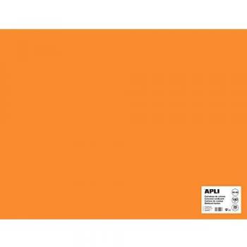 Cartulinas Apli Naranja 50 x 65 cm