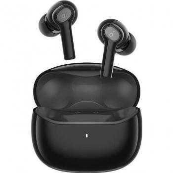 Auriculares inalámbricos Soundcore Note Negro - Bluetooth 5.0, cancelación de ruido, hasta 20 horas de batería, diseño ergonómico, micrófono incorporado